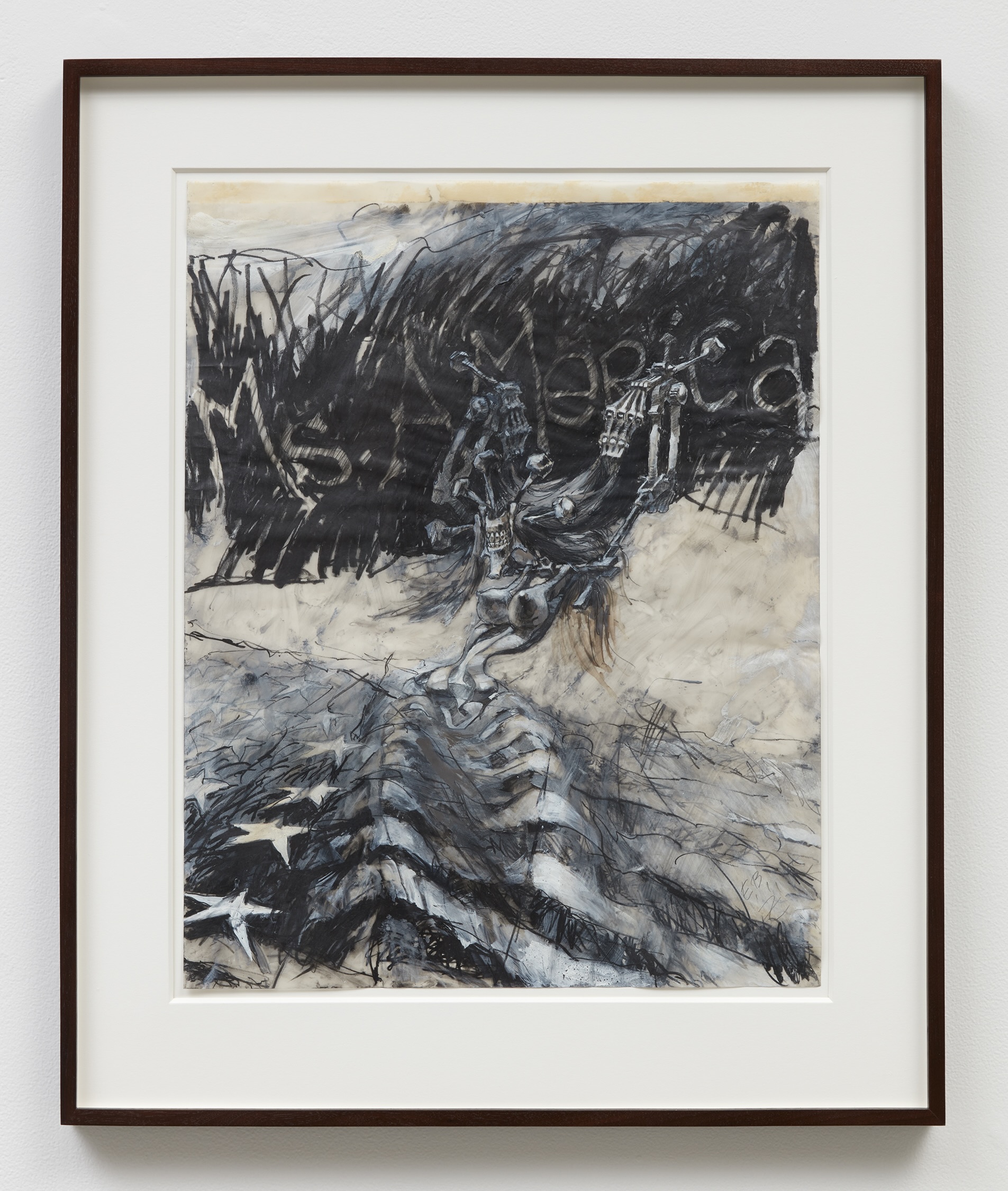 <i>Untitled (Preparatory Sketch)</i>, 1992. Oil and graphite on vellum 24 x 19 in (61 x 48.3 cm)